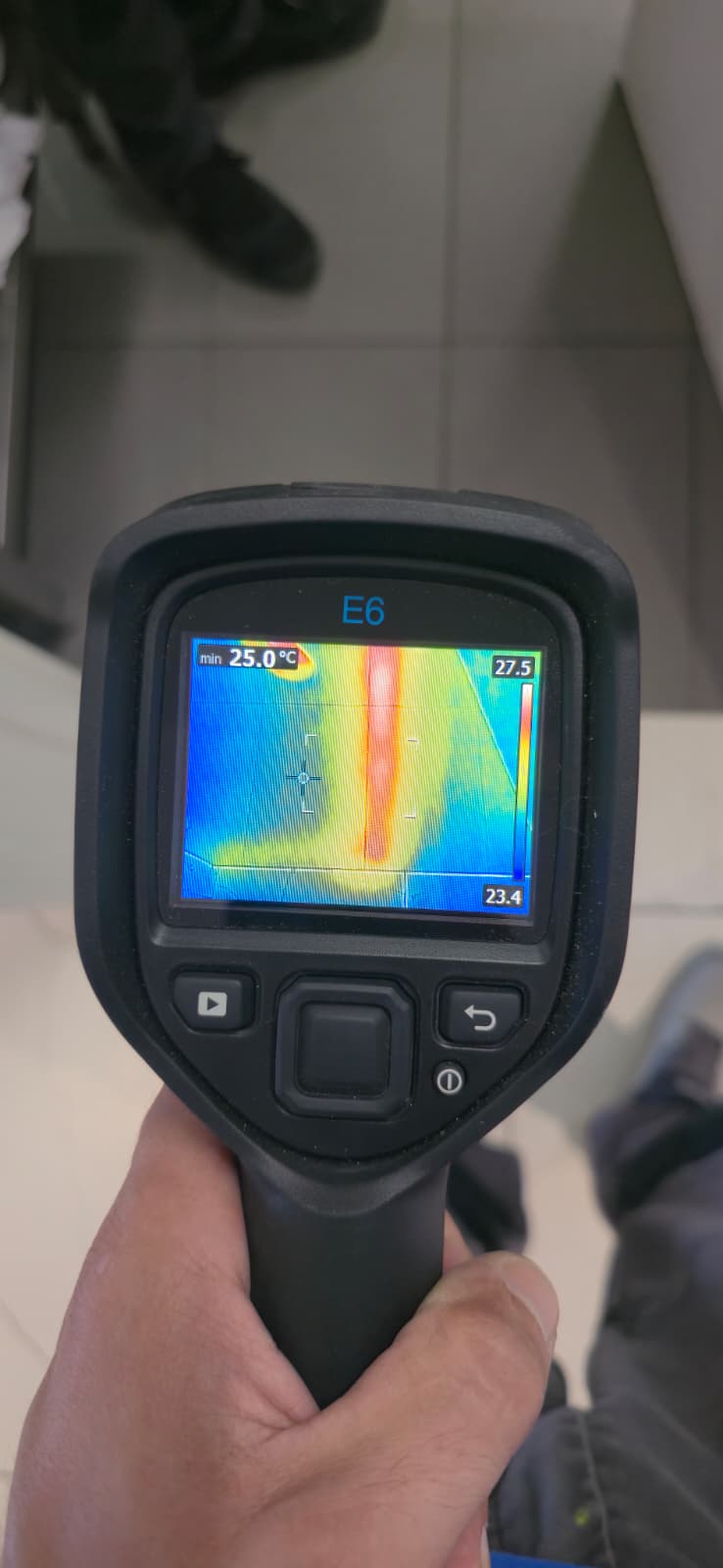 Termovizijsko snimanje instalacija